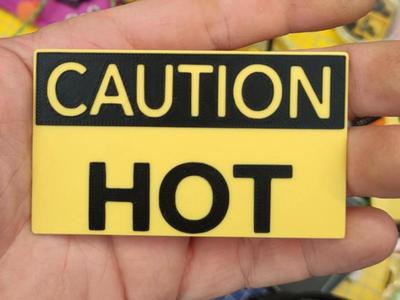 Caution HOT