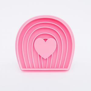 Rainbow Heart Cookie Cutter