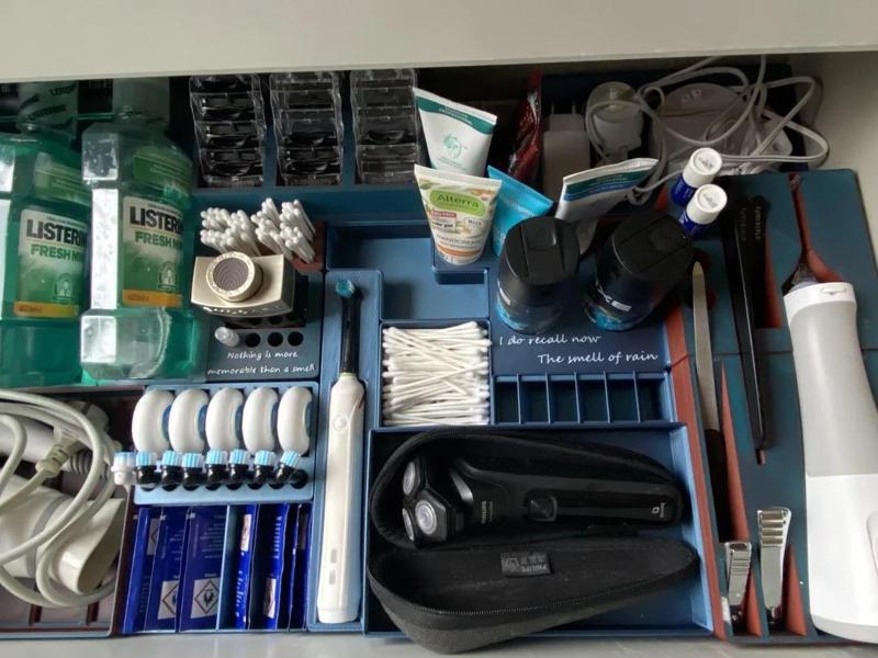 Gridfinity Bathroom Compilation