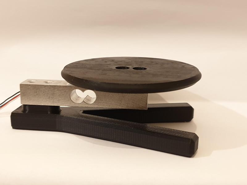 Load Cell Scale Mount (75mm, 10mm between screws)