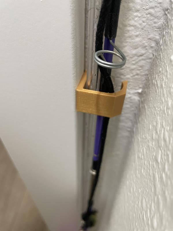 Clever Small Hook for Upright Cat Toys