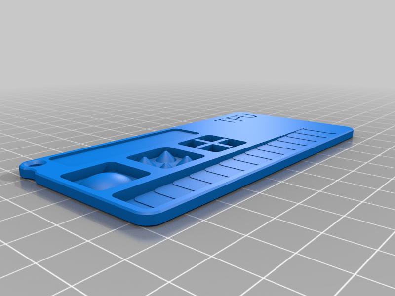 Filament Sample Card - TPU