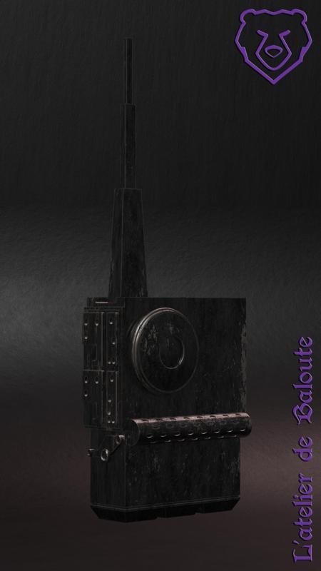 Endor Rebel Helmet Communicator