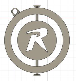 Robin key ring