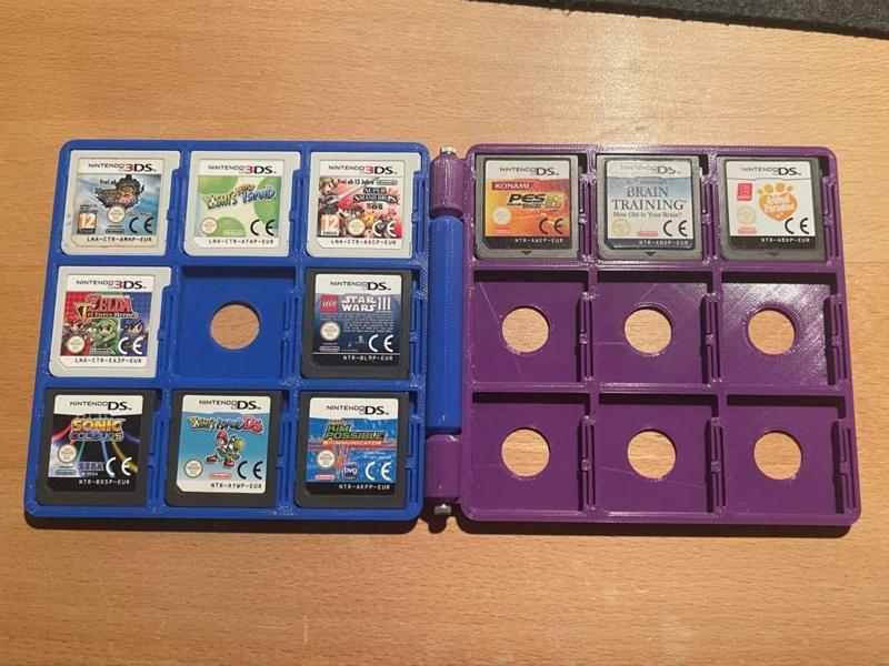 Nintendo DS/3DS Game Cartridge Case