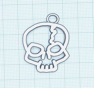 Skull Keychain