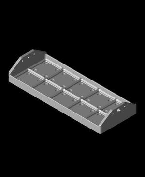 Remix of Gridfinity Carousel Carriage w Magnets PRESS FIT