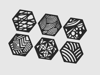 Coasters for glasses