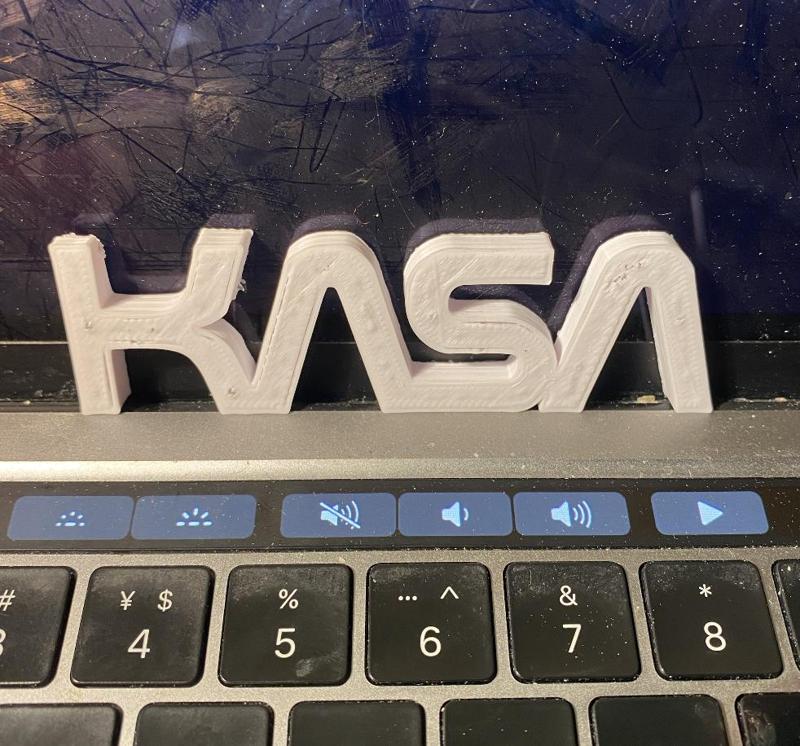 KASA worm logo (Kerbal Aeronautics and Space Administration)