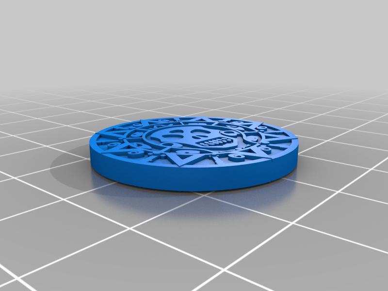 Pirate coin from Pirates of the Carribean