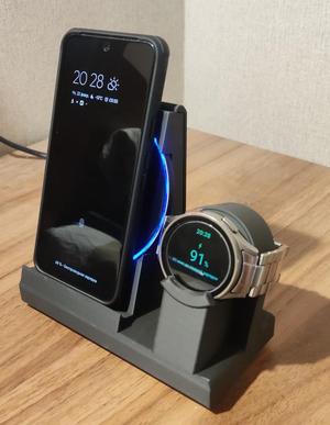 Wireless charger stand for Pixel 8 and Galaxy Watch