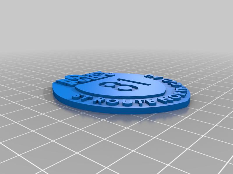 Weipa Town Rocky Point Shield Keychain