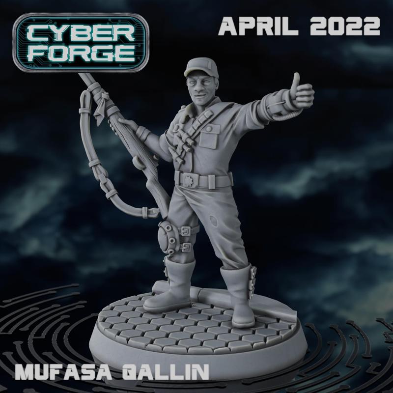 Cyber Forge Island of Dr Maneater Mufasa Qallin
