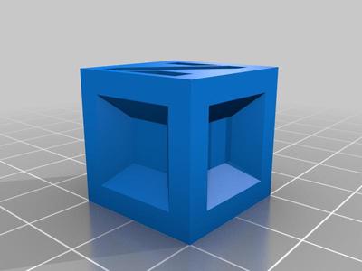 Boring Calibration Cube