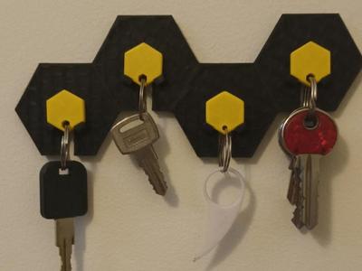 honeycomb Key Holder