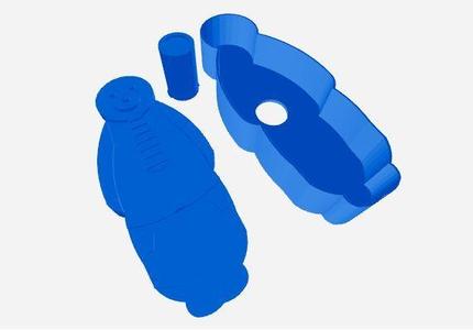 Snowman Biscuit Cookie Stamp Cutter