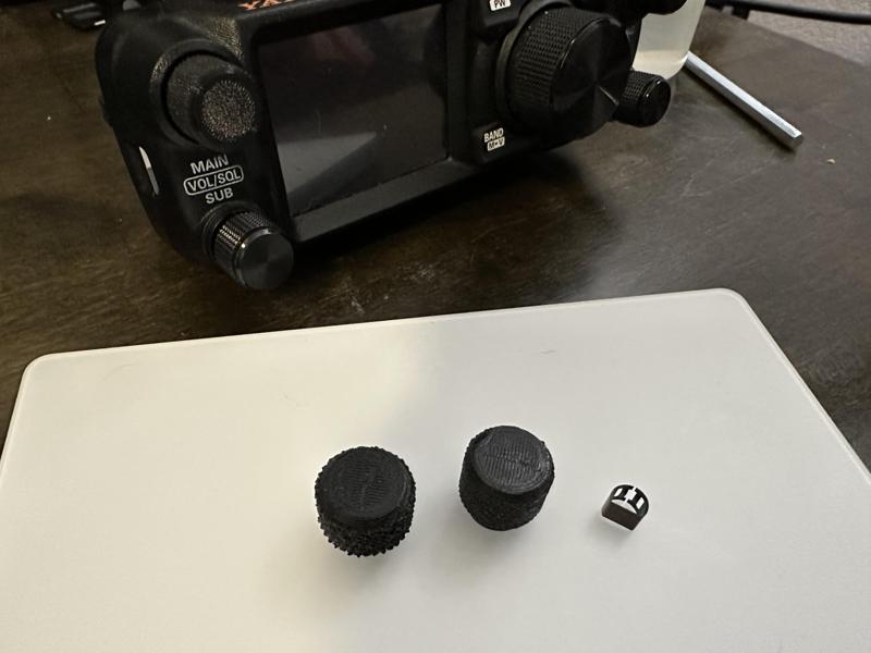 Yaesu FTM-500DR replacement knob