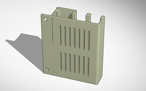 Raspberry Pi B+ 1.2 casing with Ender 3 mounting flange