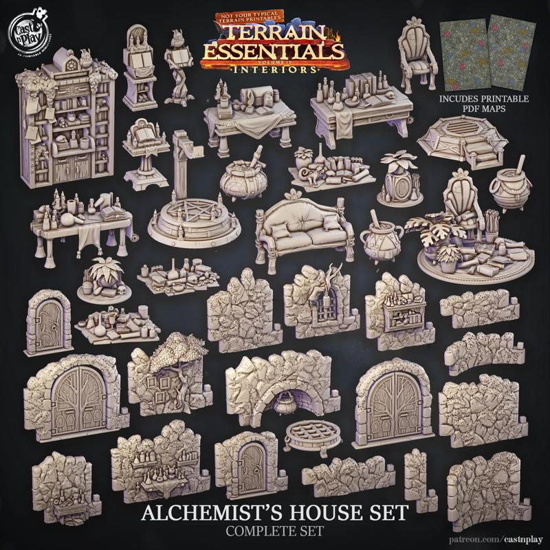 Alchemist's House (Pre-Supported) - Terrain
