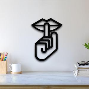 Shush Wall Art