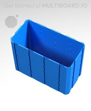 4x2x3 - Full Multipoint Rail - Standard Click-In Multibin Shell Extension