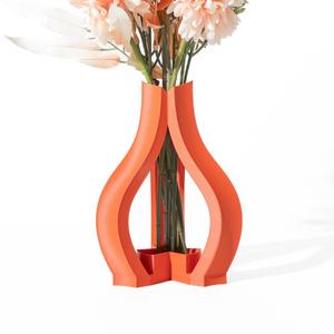 The Triso Vase, Modern and Unique Home Decor for Dried and Preserved Flower Arrangement  | STL File