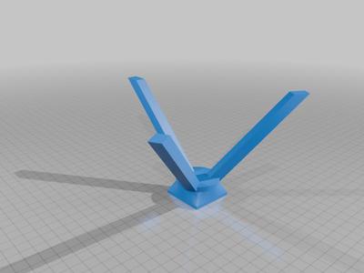 Simple fixed tripod