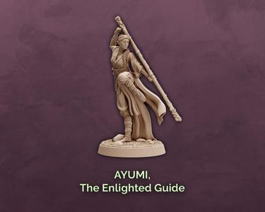 Ayumi, The Enlightened Guide - Human Monk