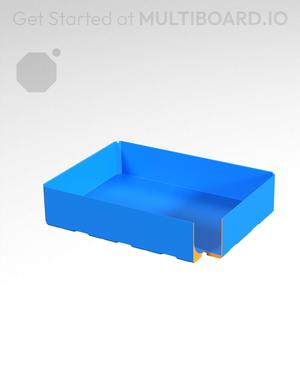 4x3x1 - Curved Bin - Multibin Insert