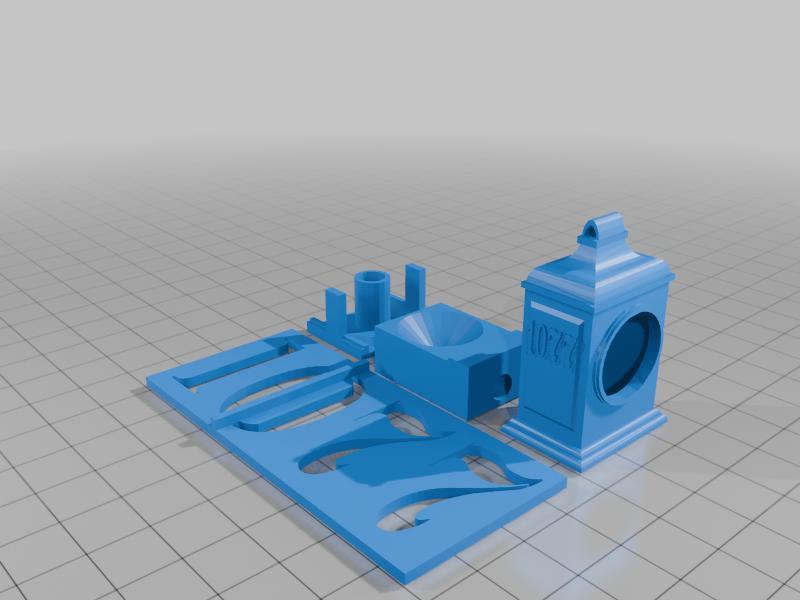 Bachmann 1077 Tender Rear Headlight & Stencil