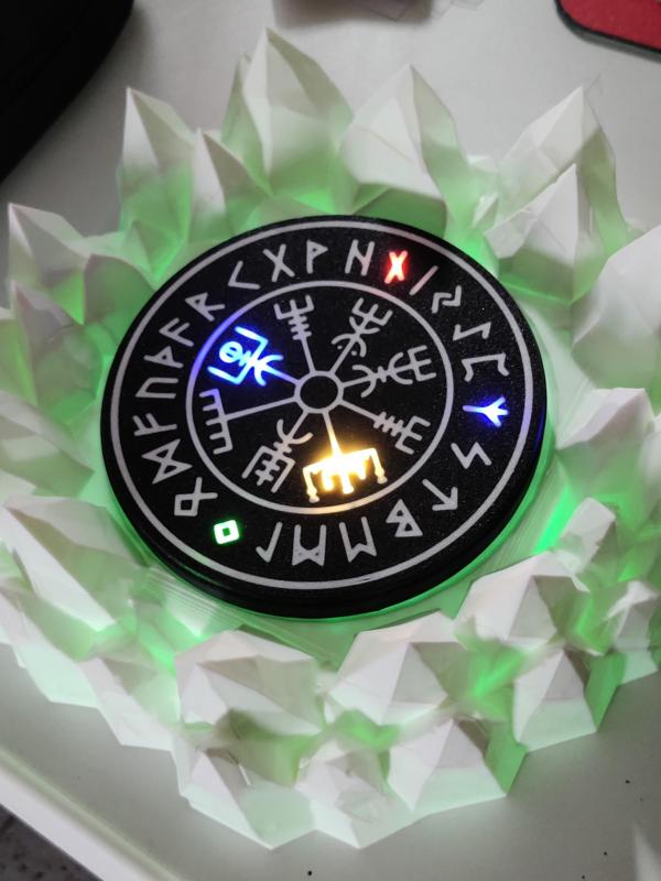 Halloween Magic Rune Circle - Vegvisir