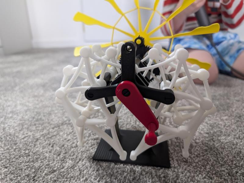 Handle for Easy Strandbeest by LoboCNC