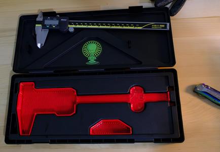 Mitutoyo 8" caliper case inserts