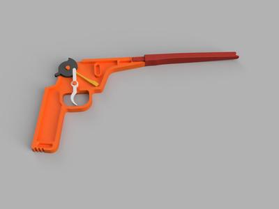 Rubber Band Gun (No hardware required!)
