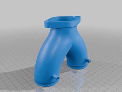 CB750 DOHC dual carb intake