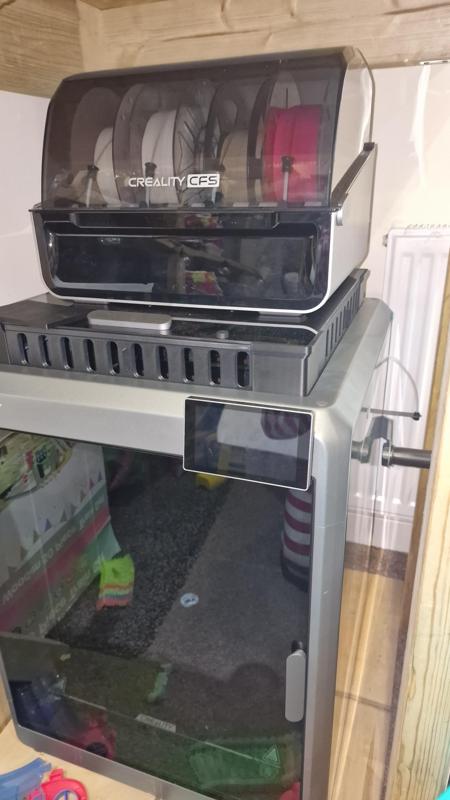 creality k2 risers with slide shuts