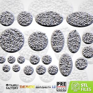 Death Skulls Bases (Round)