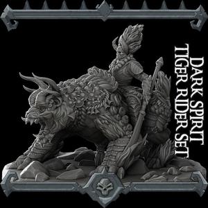 Dark Spirit Tiger Rider Set