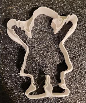 Santa cookie cutter