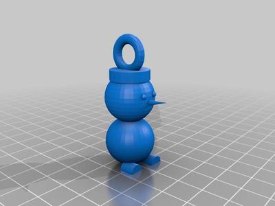 snowman ordament