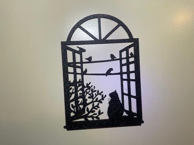 Wall Art-Door-Window-House Signs-Cat at the Window