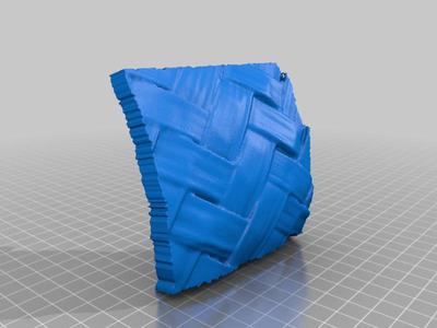 Braided and indigenous basket