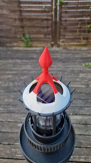 Leuchturm Dach für Solar  https://www.printables.com/model/432118-leuchtturm-lighthouse