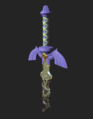 Broken Master Sword