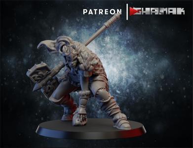 barbarian female 3 suppots ready