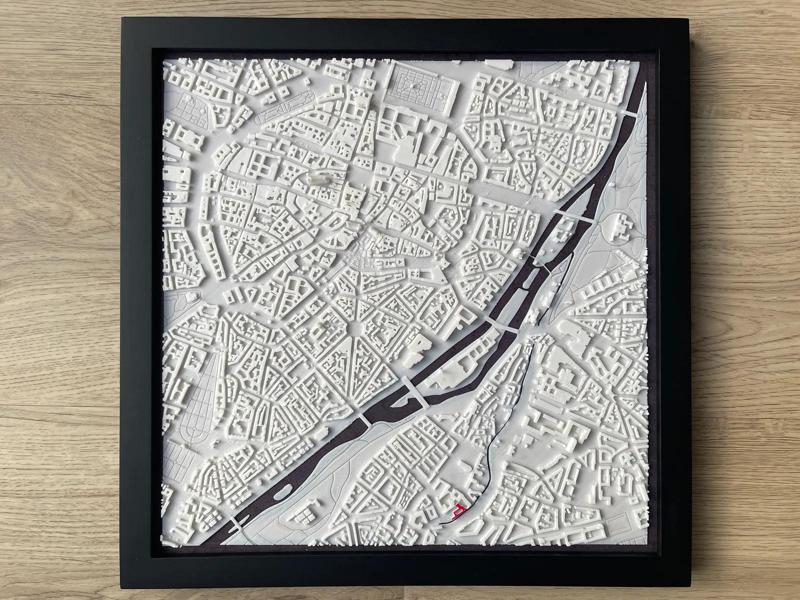 Munich / München City 3D Miniature