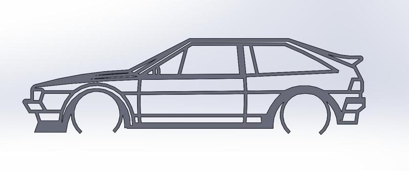 Scirocco 2 silhouette