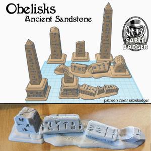Ancient Sandstone - Obelisks