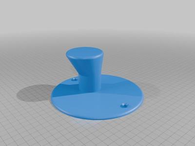 Handpan Wandhalter – Halterung mit Gummipuffern
