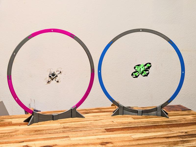 Tiny Whoop Drone Racing Gate (fully printable, parametric)